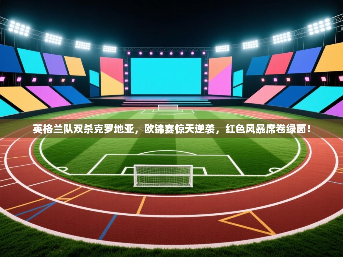 英格兰队双杀克罗地亚，欧锦赛惊天逆袭，红色风暴席卷绿茵！  第1张